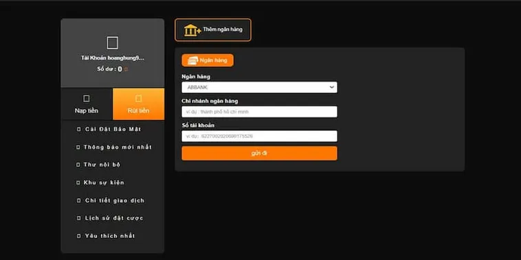 Bí Kíp Rút Tiền V6Bet Về Tài Khoản Trong 5 Phút 1 Bí Kíp Rút Tiền V6Bet Về Tài Khoản Trong 5 Phút